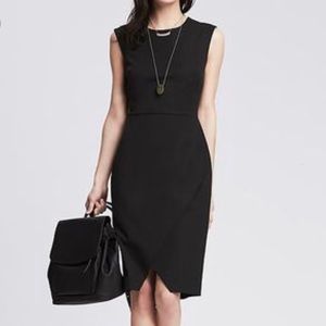 Banana Republic Black Dress. Size 4 Petite